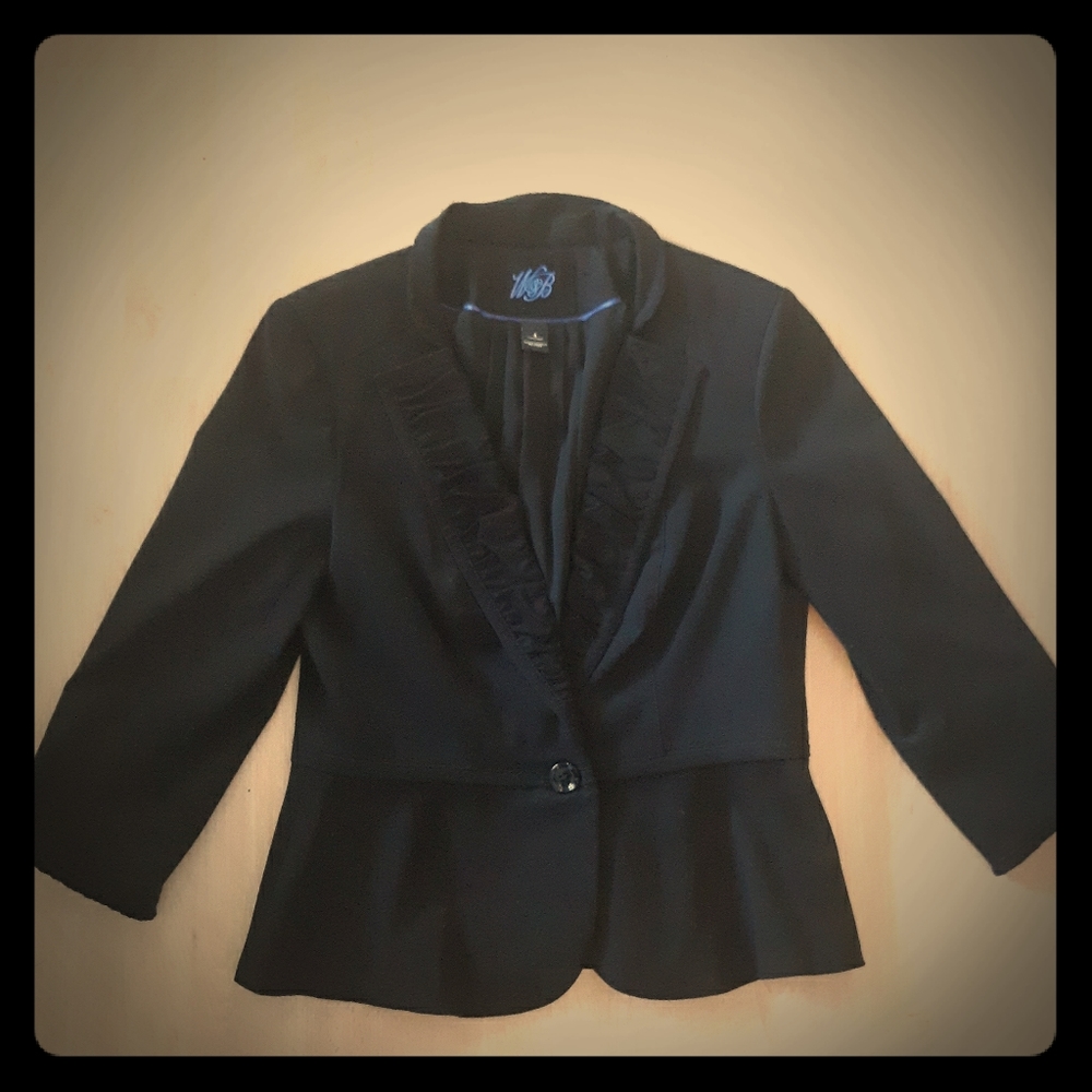 White House Black Market Black Blazer
